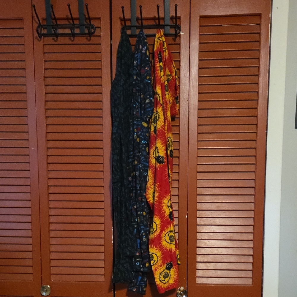 LuLaRoe Colorful Leggings Set - Black, Blue, Yellow